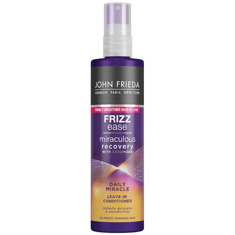 Balsam leave-in cu ceramide Frizz Ease Miraculous Recovery, 200ml, John Frieda