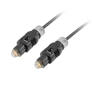 Cablu audio optic Lanberg CA-TOSL-10CC-0020-BK, S/PDIF, 2m