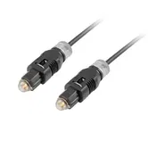 Cablu audio optic Lanberg CA-TOSL-10CC-0020-BK, S/PDIF, 2m
