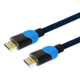 Cablu Savio GCL-05, HDMI 2.0, tesatura nylon, 4K, pentru Playstation, 3m