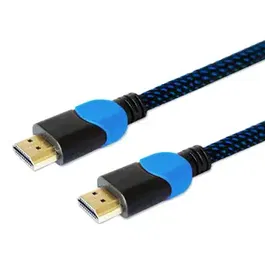 Cablu Savio GCL-05, HDMI 2.0, tesatura nylon, 4K, pentru Playstation, 3m