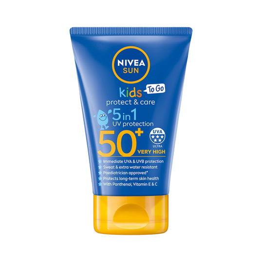 Lotiune de protectie solara pentru copii SPF 50+ Protect & Care, 50ml, Nivea