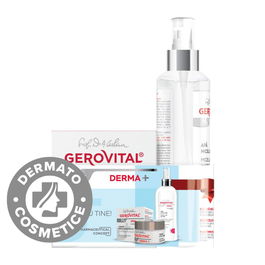 Pachet Crema hidratanta Activ 50ml + Apa micelara 150ml H3 Derma+, Gerovital