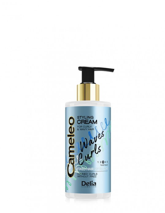 Crema de stilizare Cameleo Waves & Curls, 150ml, Delia Cosmetics