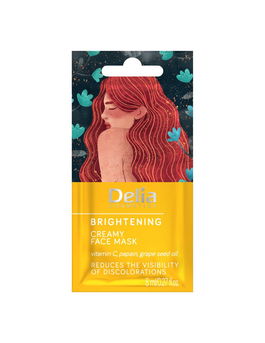 Masca de fata iluminatoare, 8ml, Delia Cosmetics
