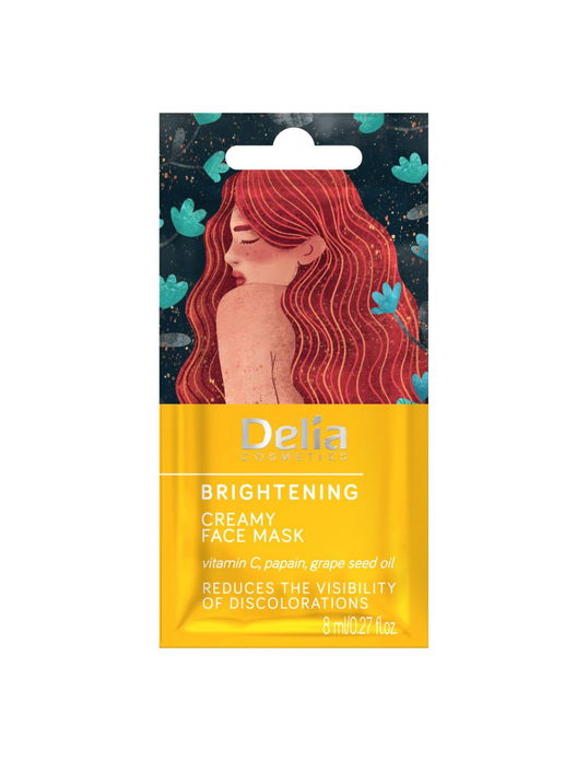 Masca de fata iluminatoare, 8ml, Delia Cosmetics