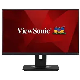 Monitor IPS LED ViewSonic 23.8" VG2448A-2, Full HD (1920 x 1080), VGA, HDMI, DisplayPort, Pivot, Boxe (Negru)