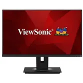 Monitor IPS LED ViewSonic 23.8" VG2448A-2, Full HD (1920 x 1080), VGA, HDMI, DisplayPort, Pivot, Boxe (Negru)