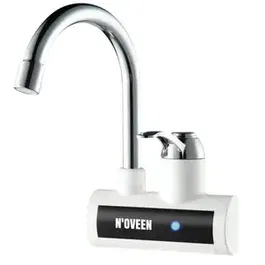 Robinet electric Noveen IWH150, pentru incalzit apa, 3600 W, montare pe perete (Alb)