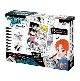 Set creativ Buki France - Manga Studio profesional de colorat