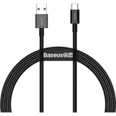 Cablu de date Baseus CATYS-01, USB - USB Type-C, 1 m, Fast Charge, 66W, Negru