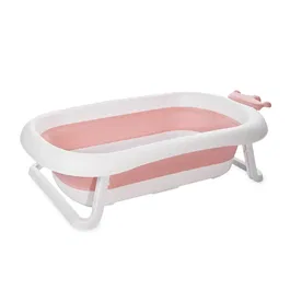 Cadita pliabila pentru bebelusi cu dop de scurgere, Lorelli Royal, 83 cm, Pink