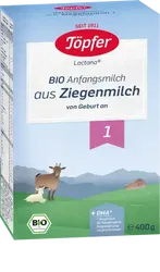Formula de lapte praf de capra formula 1 Bio Lactana, 400 g, Topfer
