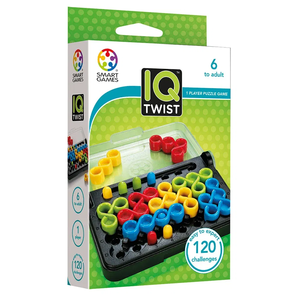 Joc de logica cu 120 de provocari, Smart Games, IQ Twist