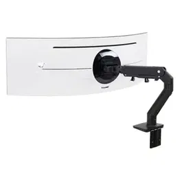 Suport monitor pentru birou Ergotron HX 45-647-224, Rotire 180, 19.1kg (Negru)