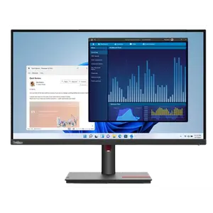 Monitor IPS LED Lenovo ThinkVision 27" T27h-30, QHD (2560 x 1440), HDMI, DisplayPort, Pivot (Negru)