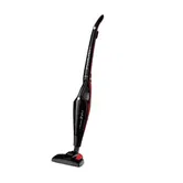 Aspirator vertical fara sac Ariete, Evo 2 in 1 2764, 600 W, Tehnologie Cyclone (Negru/Rosu)