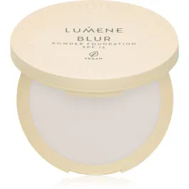 Lumene Blur 2 in 1 pudra si makeup SPF 15 culoare No. 0 10 g