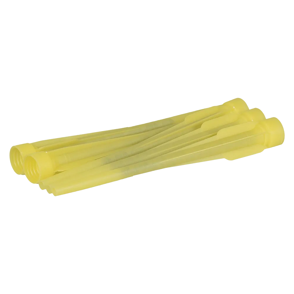 Moment mixer static, 5 bucati, material plastic, galben