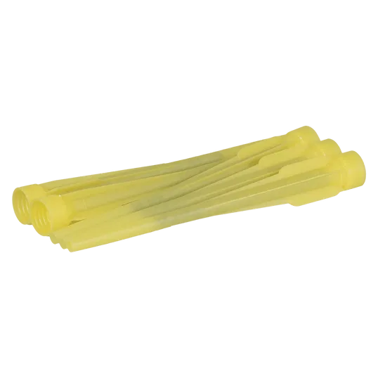 Moment mixer static, 5 bucati, material plastic, galben