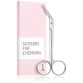 BrushArt Accessories Scissors for eyebrows foarfeca pentru sprâncene