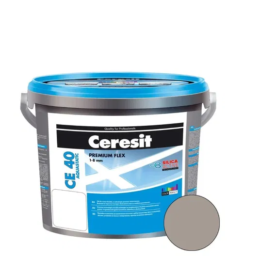 Chit de rosturi gresie si faianta Ceresit CE 40, manhattan, interior/exterior, 2 kg
