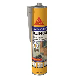 Adeziv sigilant elastic monocomponent Sikaflex®-11 FC Purform, gri, 300 ml