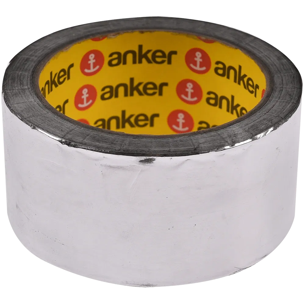 Banda adeziva aluminiu pentru etansare Anker, argintiu, 50 mm, 50 m