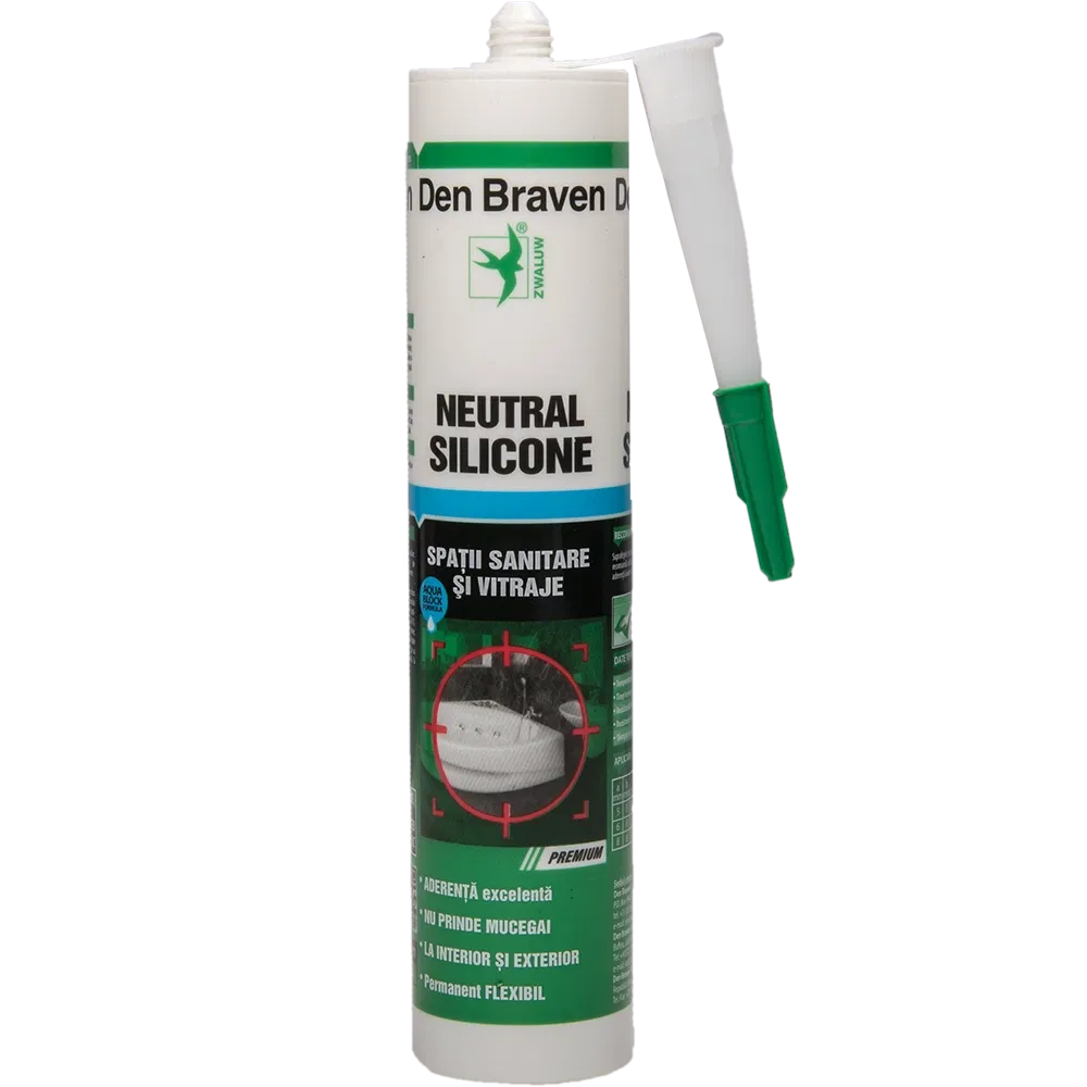 Silicon Neutral Den Braven, transparent, interior / exterior, 280 ml