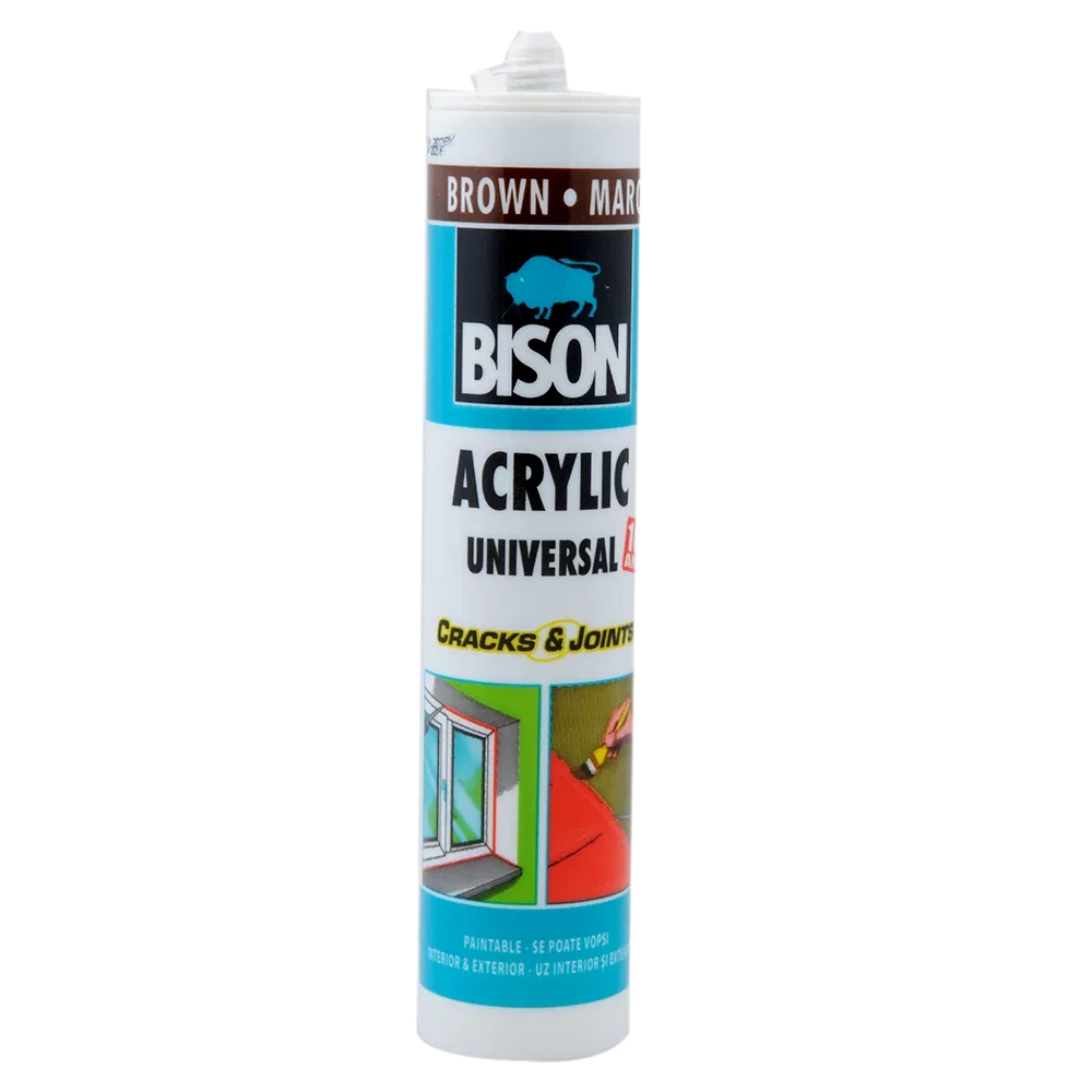 Silicon Acril Bison maro 300 ml