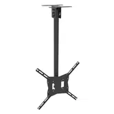 Suport TV reglabil Golden Brackets, metalic, montare pe tavan, 56'', maxim 35 kg, negru