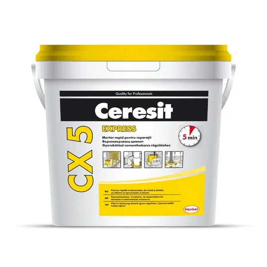 Mortar rapid Ceresit CX5 EXPRESS, interior/exterior 2 kg