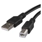 Cablu transfer date USB 2.0 Emos, tata A - tata B, 2 m