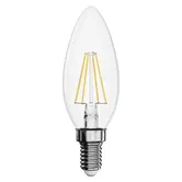 Bec LED filament Emos, lumanare, E14, 3.4 W, 470 lm, lumina calda, 3000K