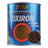 Email metal Titan Oxiron, lovitura de ciocan, maro, interior/exterior/, 0,75 l