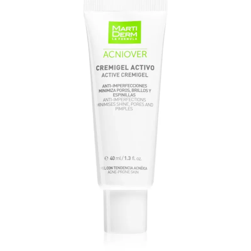 MartiDerm Acniover Active Cremigel crema gel impotriva imperfectiunilor pielii cauzate de acnee 40 ml