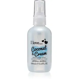 I Love Coconut & Cream spray de corp racoritor 100 ml