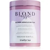 Inebrya BLONDesse Blonde Miracle Nectar tratament nutritiv in profunzime pentru par blond 1000 ml
