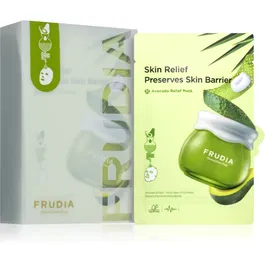 Frudia Avocado mască textilă hidratantă cu efect calmant 10x20 ml