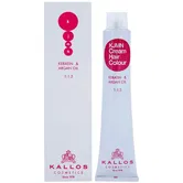 Kallos KJMN Professional Cream Hair Colour Keratin & Argan Oil culoare par cu keratina si ulei de argan culoare 0.88 Blue 100 ml