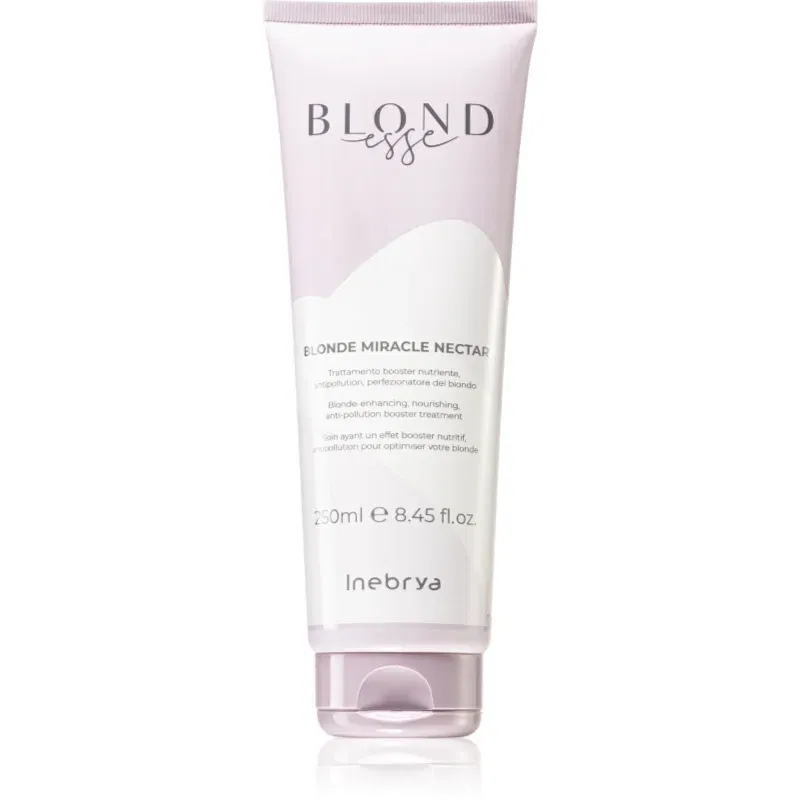 Inebrya BLONDesse Blonde Miracle Nectar tratament nutritiv in profunzime pentru par blond 250 ml