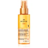 Nuxe Sun Moisturizing Protective Milky Oil For Hair ulei protector pentru parul deteriorat de efectele solare , clor si sare 100 ml