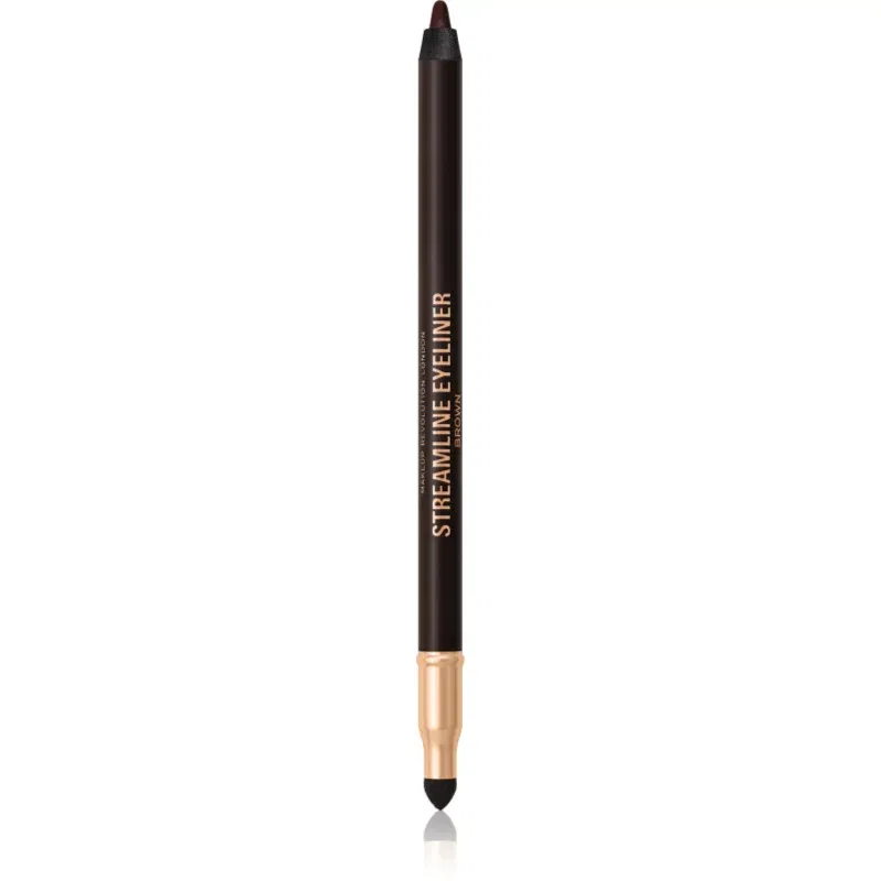 Makeup Revolution Streamline dermatograf cremos culoare Brown 1,3 g