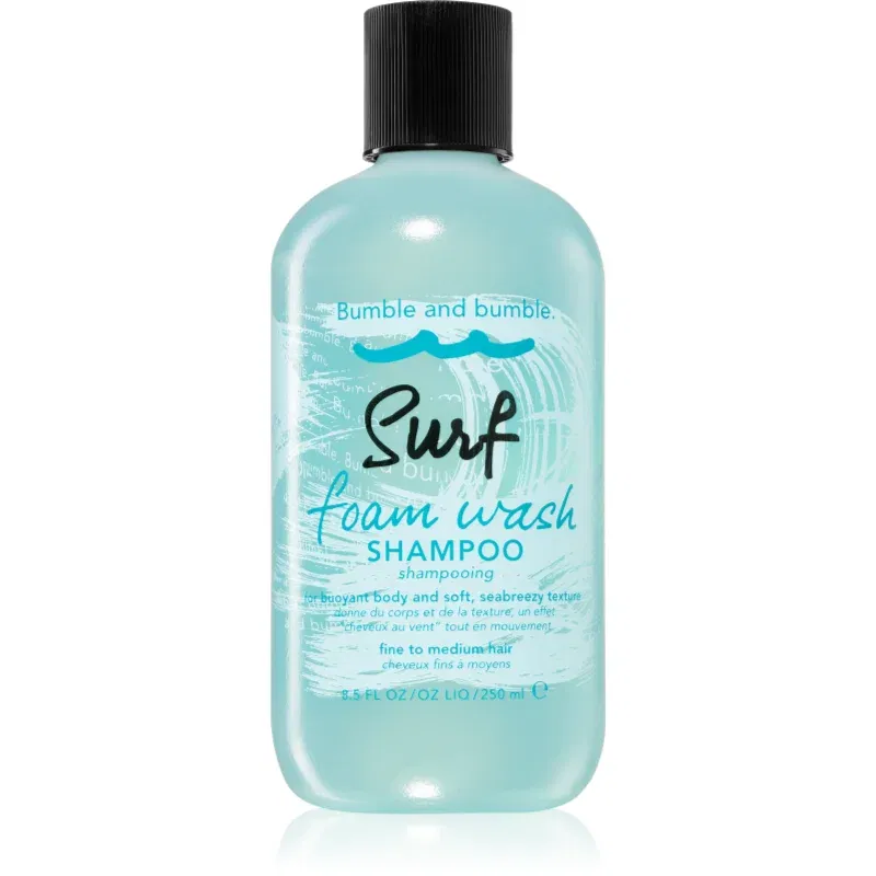 Bumble and bumble Surf Foam Wash Shampoo șampon pentru utilizare zilnică cu efect de plajă 250 ml