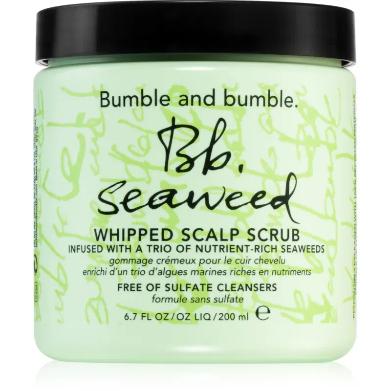 Bumble and bumble Seaweed Scalp Scrub Exfoliant pentru scalp cu extracte de alge marine 200 ml
