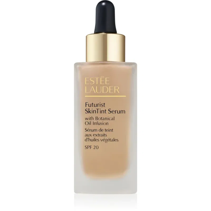 Estée Lauder Futurist SkinTint Serum Foundation With Botanical Oil Infusion SPF 20 machiaj de îngrijire SPF 20 culoare 2C0 Cool Vanilla 30 ml