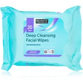 Beauty Formulas Clear Skin Deep Cleansing Servetele umede pentru ten gras si problematic 30 buc