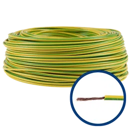 Conductor MYF (H05V-K) 2.5 mm, galben-verde