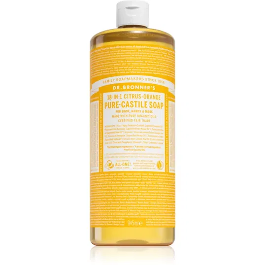 Dr. Bronner’s Citrus & Orange săpun lichid universal 945 ml