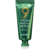 MASIL 9 Protein Perfume Silk Balm Aplicarea jeturilor de refacere pentru ingrijire pentru par intins 20 ml